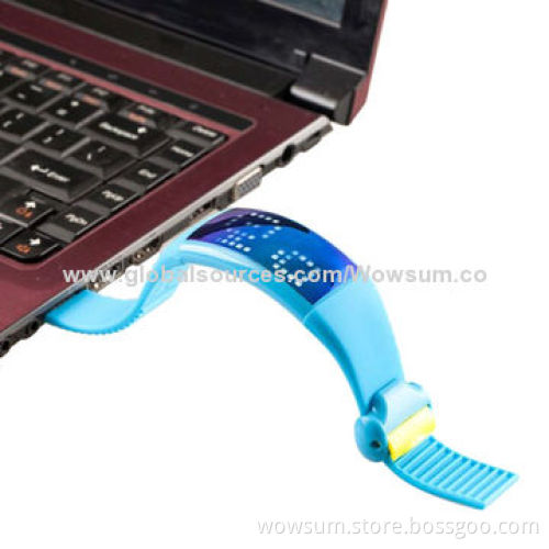 3D Pedometer Watch with USB Flash Drive Calorie burned and Signature Show
